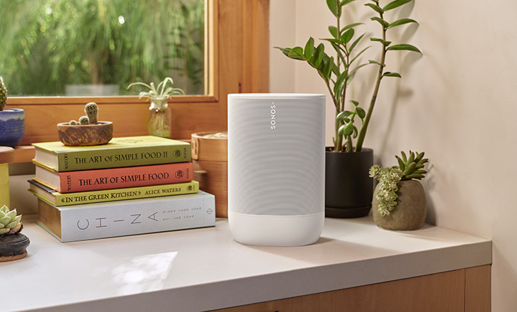 شركة Sonos تكشف النقاب عن مكبّر الصوت Move 2 الجديد لصوت استيريو قوي